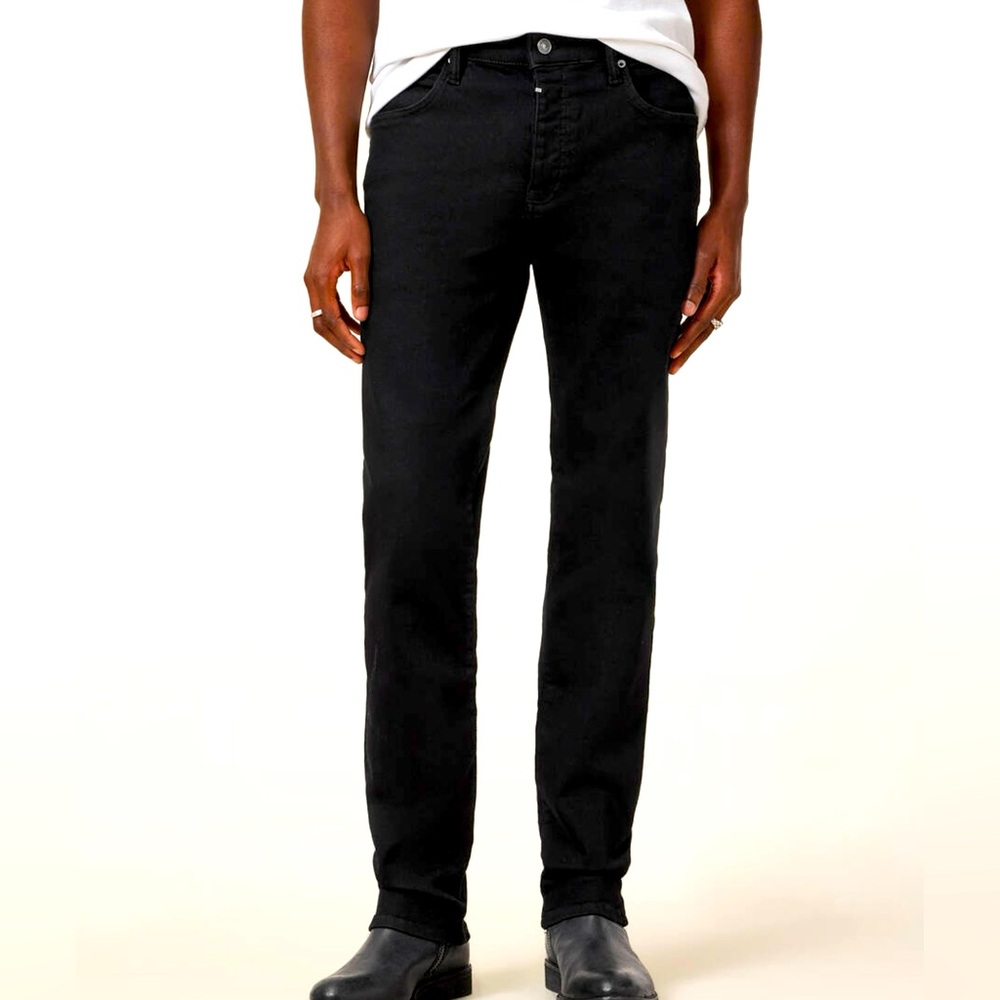 AllSaints black jeans skinny fitting Cigarette men’s size 33 excellent condition